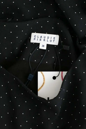 Robe Claudie Pierlot Marine en Polyester