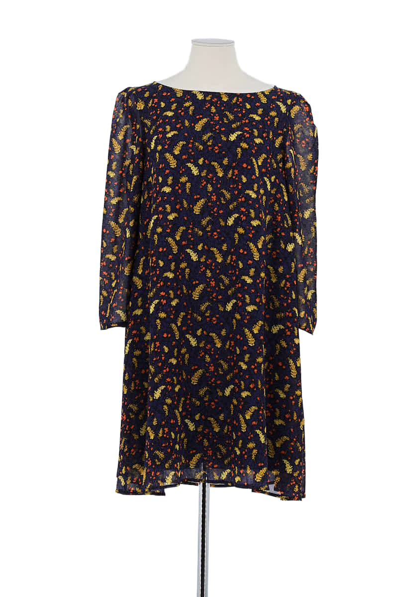 Robe Claudie Pierlot Marine en Polyester, taille M - Seconde Main