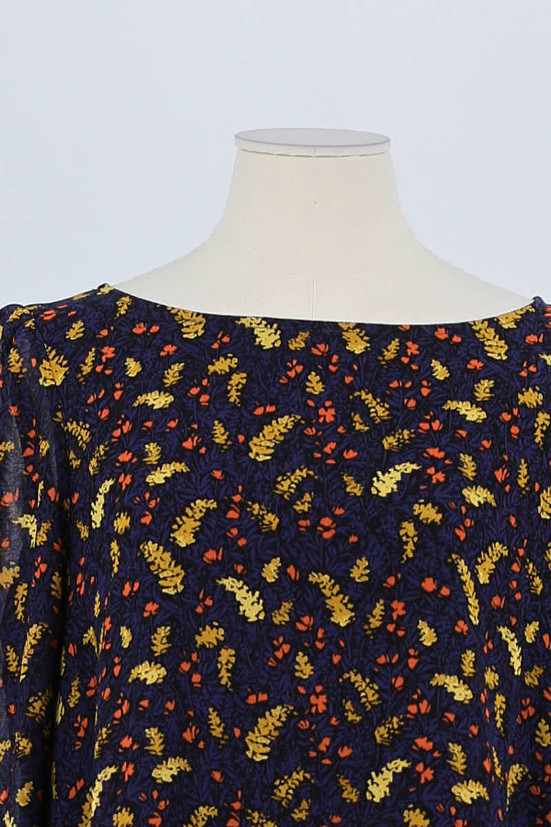 Robe Claudie Pierlot Marine en Polyester