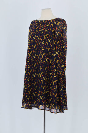 Robe Claudie Pierlot Marine en Polyester