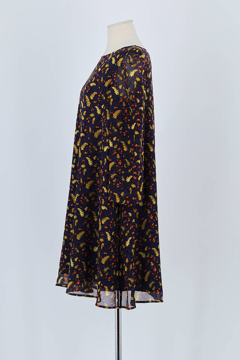 Robe Claudie Pierlot Marine en Polyester