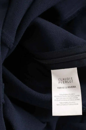 Robe Claudie Pierlot Marine en Polyester