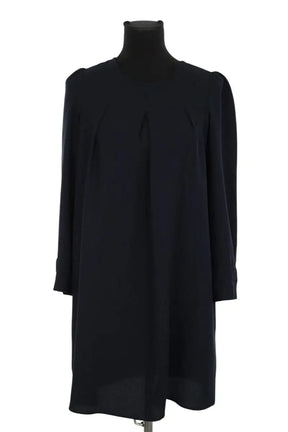 Robe Claudie Pierlot Marine en Polyester, taille S - Seconde Main