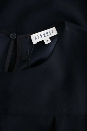 Robe Claudie Pierlot Marine en Polyester