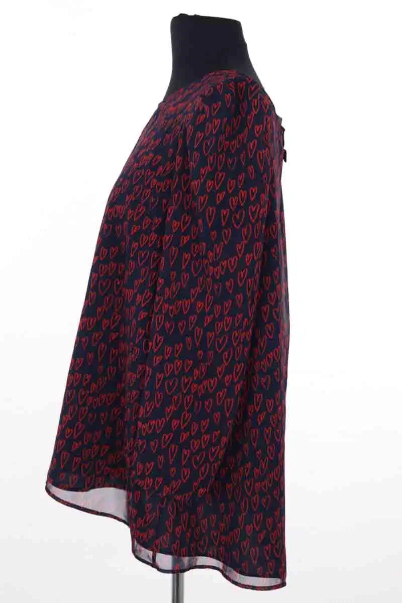 Robe Claudie Pierlot Marine en Synthétique