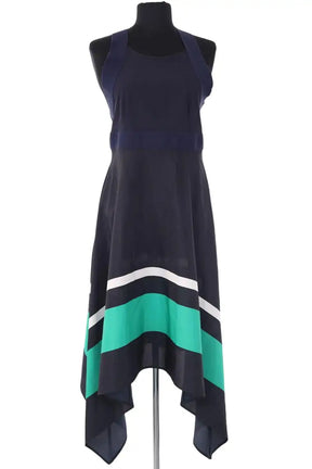 Robe Claudie Pierlot Marine en Synthétique, taille S - Seconde Main