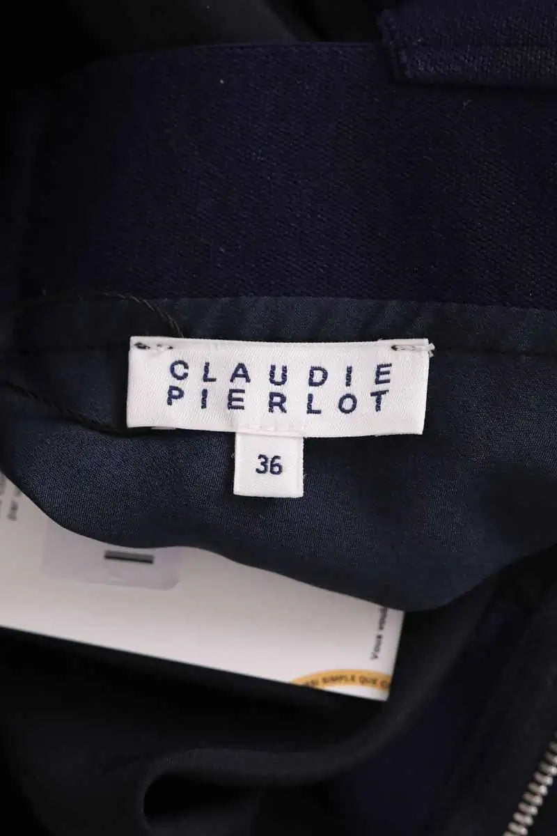 Robe Claudie Pierlot Marine en Synthétique