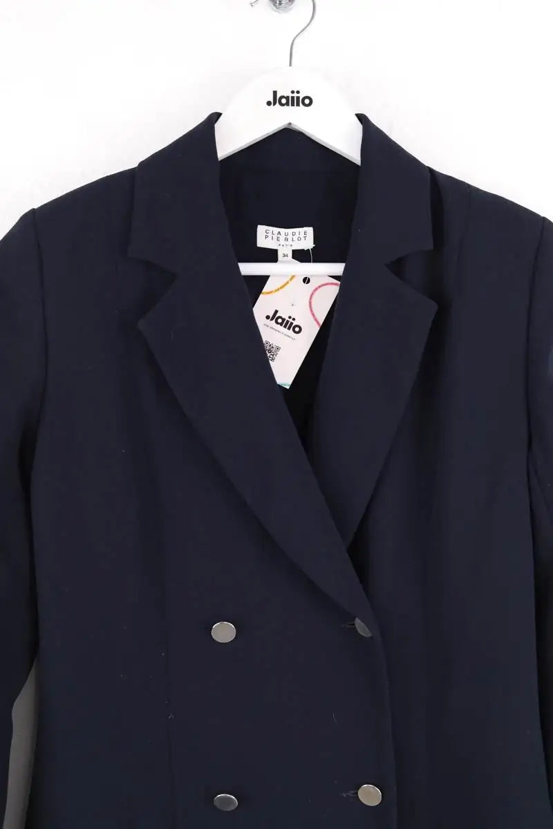 Robe Claudie Pierlot Marine en Synthétique