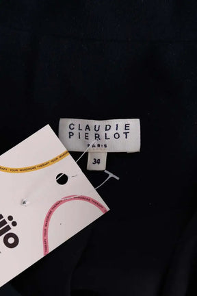 Robe Claudie Pierlot Marine en Synthétique