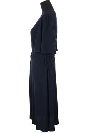 Robe Claudie Pierlot Marine en Viscose