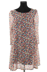 Robe Claudie Pierlot Multicolore en Synthétique, taille L - Seconde Main