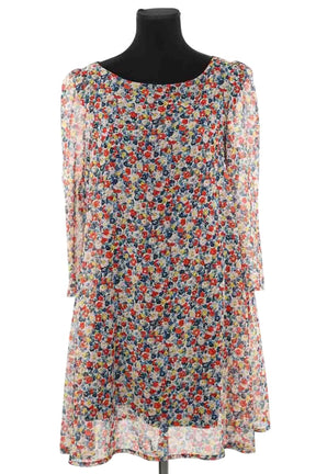 Robe Claudie Pierlot Multicolore en Synthétique, taille L - Seconde Main