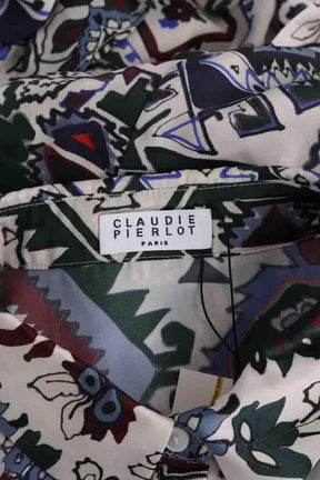 Robe Claudie Pierlot Multicolore en Synthétique