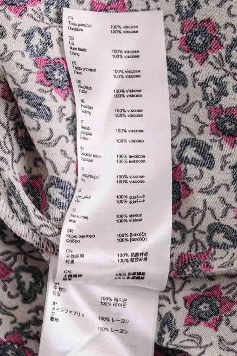 Robe Claudie Pierlot Multicolore en Viscose