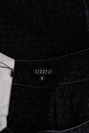Robe Claudie Pierlot Noir en Coton