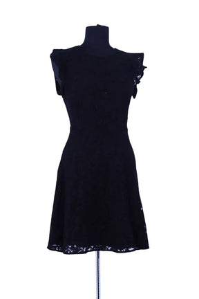 Robe Claudie Pierlot Noir en Coton, taille S - Seconde Main