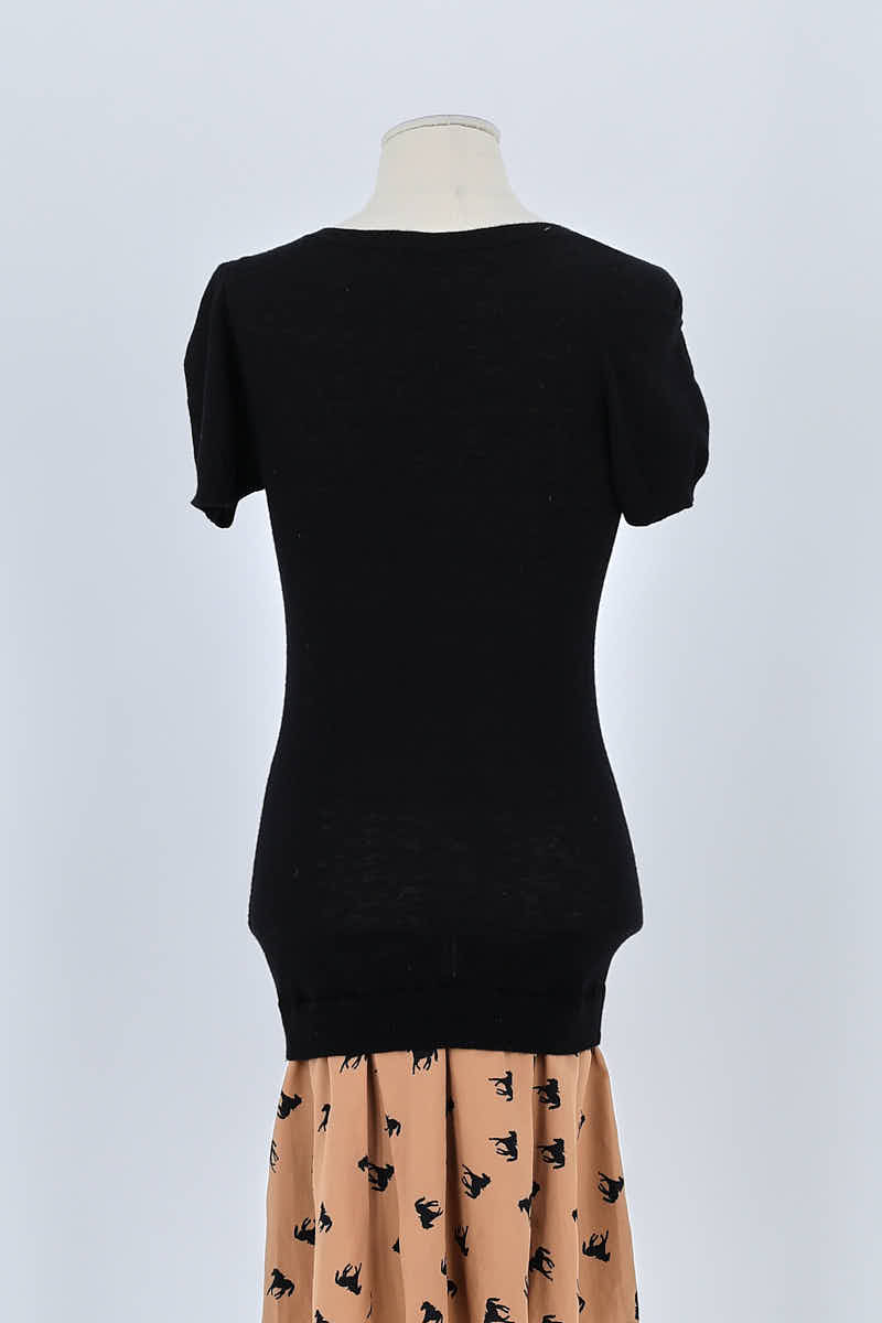 Robe Claudie Pierlot Noir en Laine