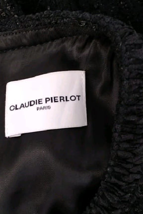 Robe Claudie Pierlot Noir en Polyester