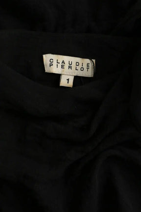 Robe Claudie Pierlot Noir en Polyester