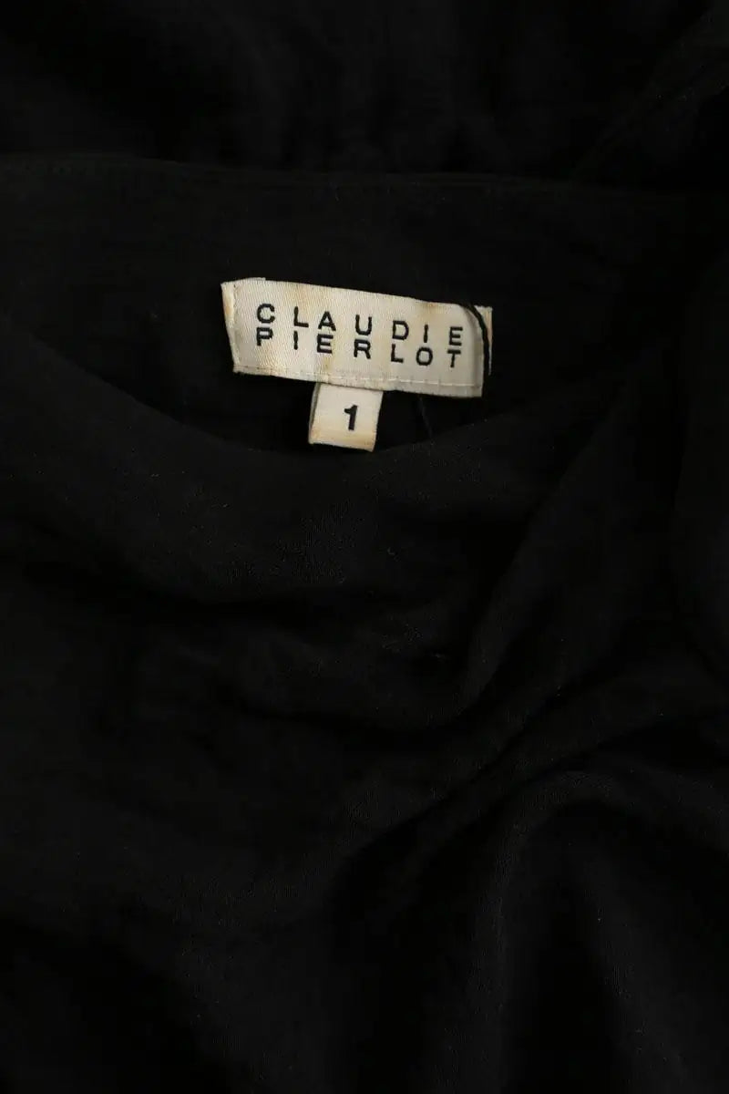 Robe Claudie Pierlot Noir en Polyester
