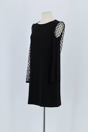Robe Claudie Pierlot Noir en Polyester