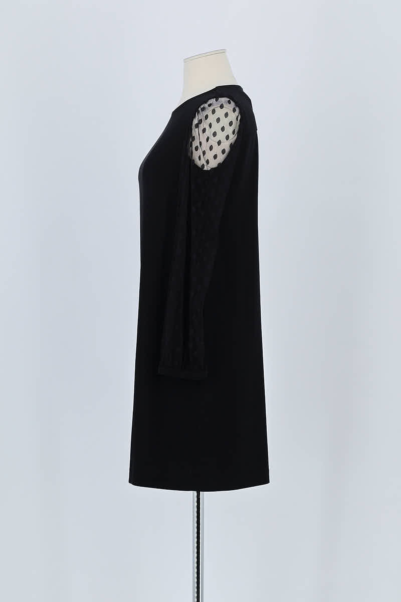 Robe Claudie Pierlot Noir en Polyester