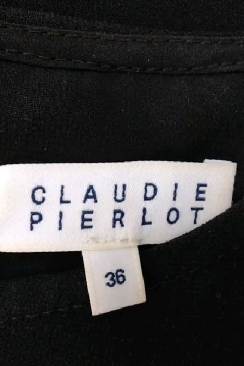 Robe Claudie Pierlot Noir en Polyester