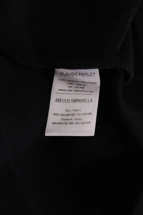 Robe Claudie Pierlot Noir en Synthétique