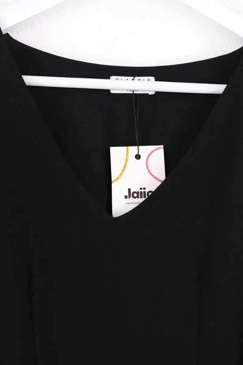 Robe Claudie Pierlot Noir en Synthétique