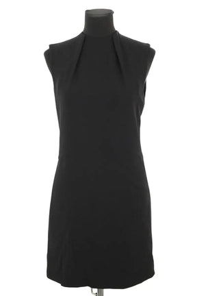 Robe Claudie Pierlot Noir en Synthétique, taille S - Seconde Main