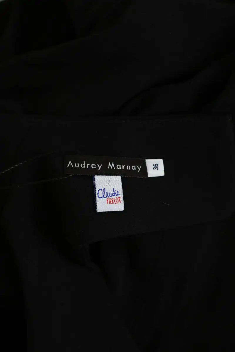 Robe Claudie Pierlot Noir en Synthétique