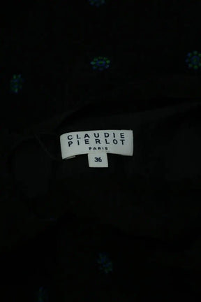 Robe Claudie Pierlot Noir en Synthétique