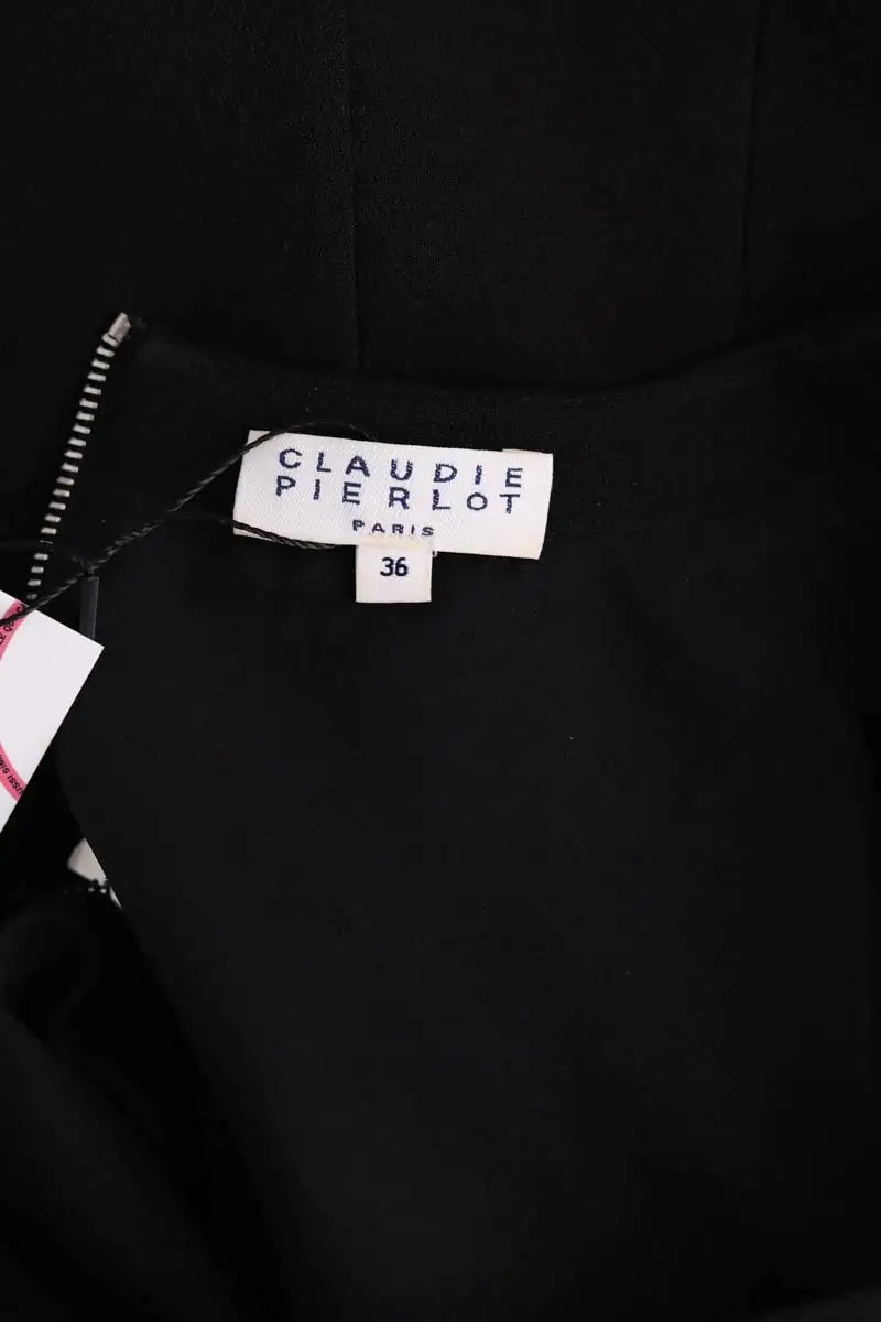 Robe Claudie Pierlot Noir en Synthétique