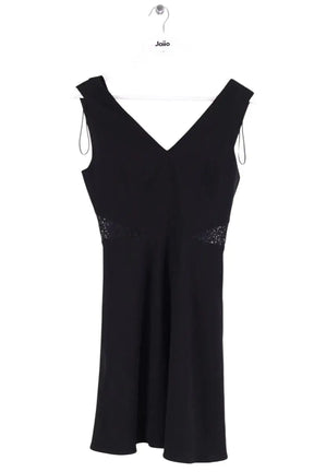 Robe Claudie Pierlot Noir en Synthétique, taille S - Seconde Main