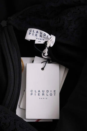 Robe Claudie Pierlot Noir en Synthétique
