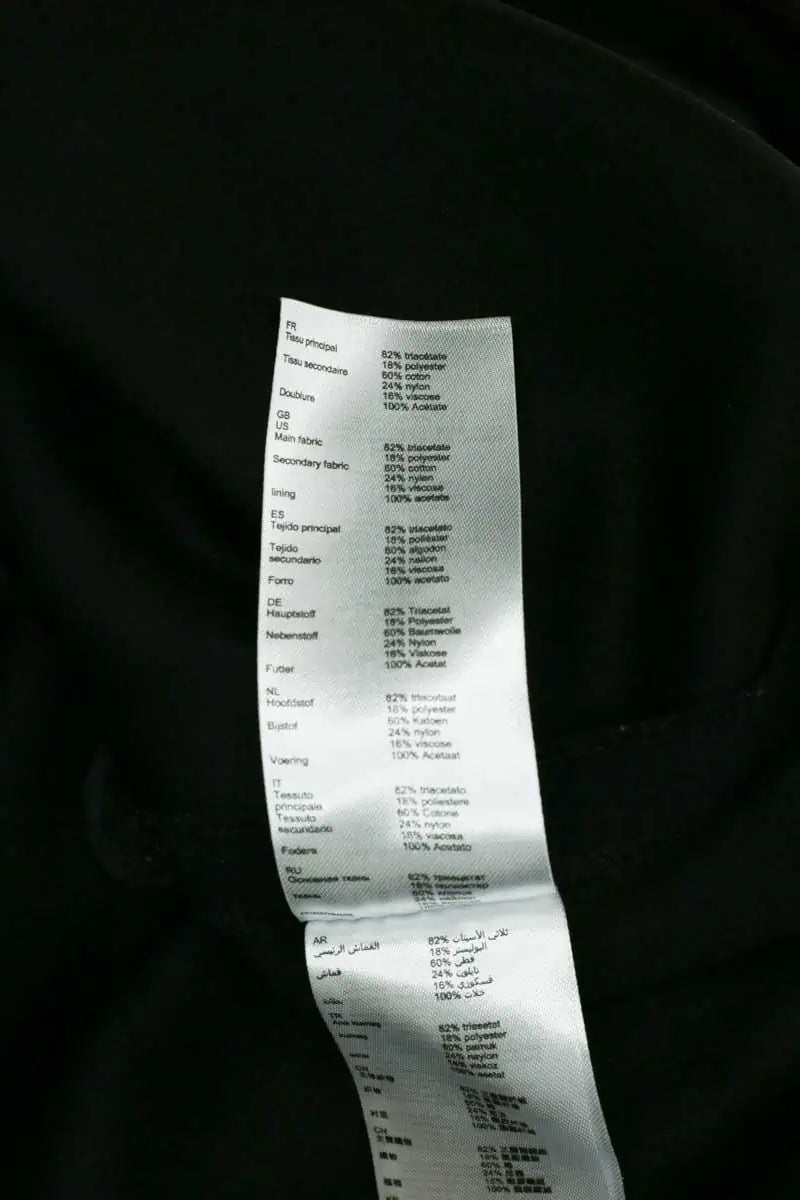 Robe Claudie Pierlot Noir en Synthétique