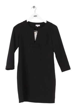 Robe Claudie Pierlot Noir en Synthétique, taille S - Seconde Main
