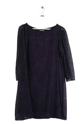 Robe Claudie Pierlot Noir en Synthétique, taille XL - Seconde Main