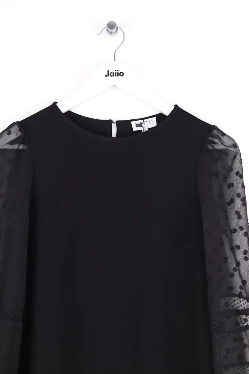 Robe Claudie Pierlot Noir en Synthétique