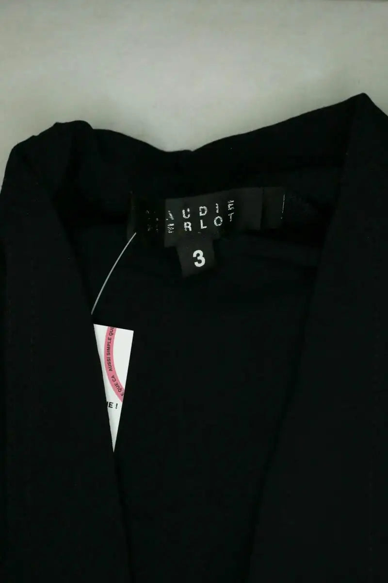 Robe Claudie Pierlot Noir en Viscose