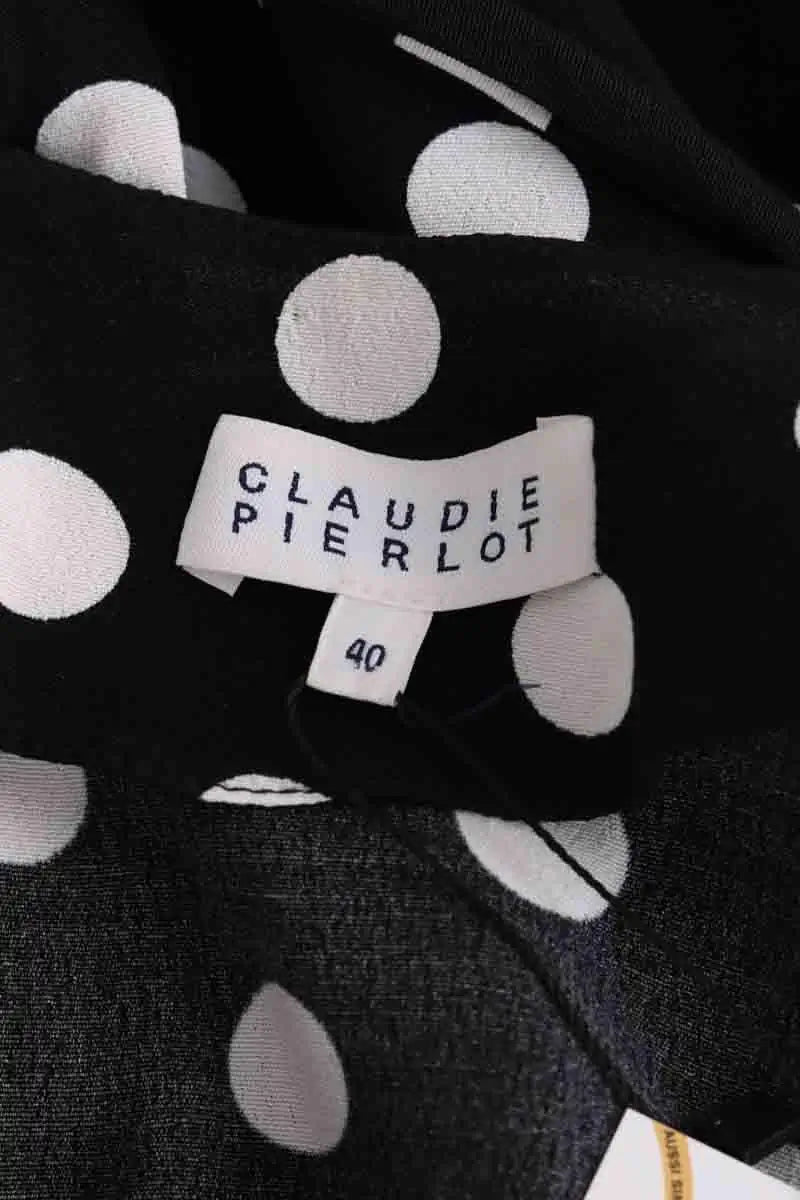 Robe Claudie Pierlot Noir en Viscose