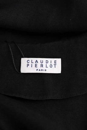 Robe Claudie Pierlot Noir en Viscose