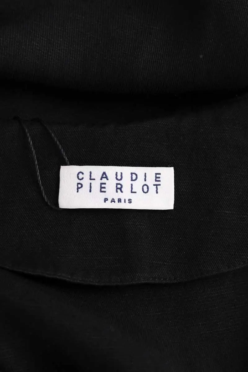 Robe Claudie Pierlot Noir en Viscose