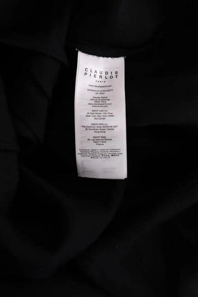 Robe Claudie Pierlot Noir en Viscose