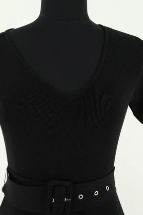 Robe Claudie Pierlot Noir en Viscose