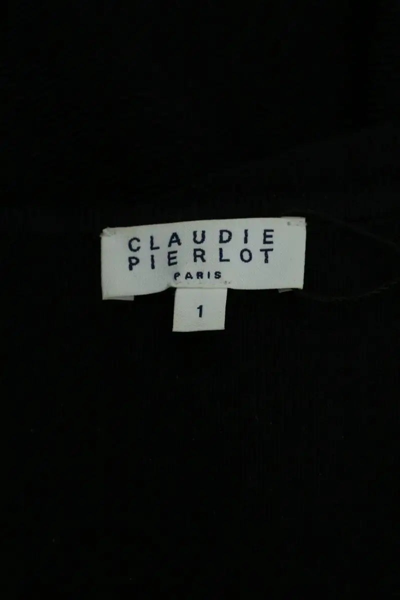 Robe Claudie Pierlot Noir en Viscose