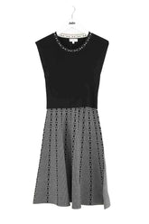 Robe Claudie Pierlot Noir en Viscose, taille S - Seconde Main