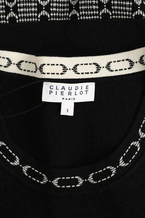 Robe Claudie Pierlot Noir en Viscose
