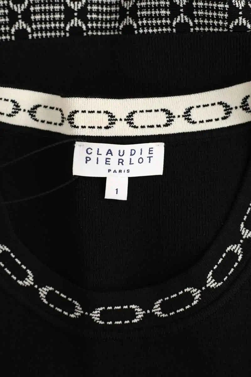 Robe Claudie Pierlot Noir en Viscose