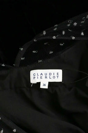 Robe Claudie Pierlot Noir en Viscose